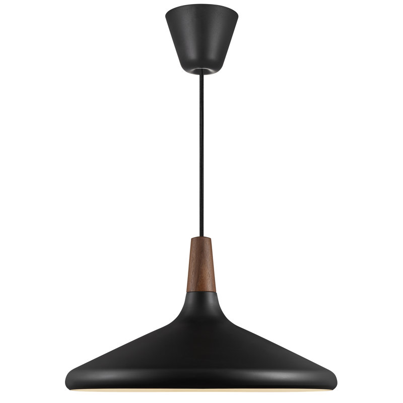 1 - Light Cone Pendant, Black