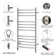Electric Towel Warmer with Timer and Temperature Control