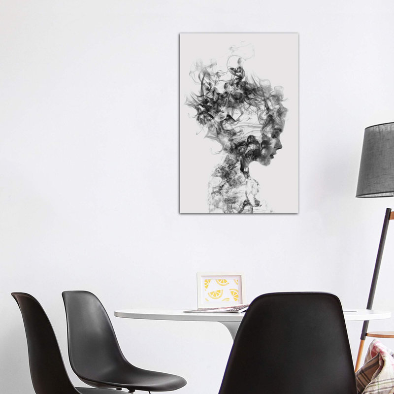 « dissolve me » par dániel taylor, reproduction d’art, H 48 po x l 32 po x P 1,5 po, Toile tendue