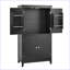 Armoire de rangement élégante pour salle de bain, unité de rangement pour salle de bain, armoire autoportante avec 4 portes-571958821