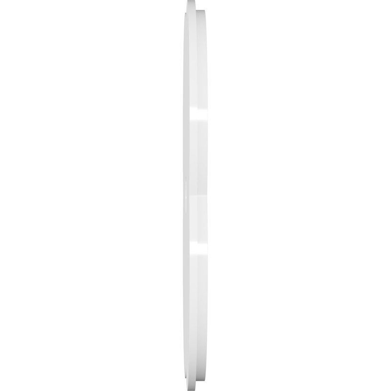 Médaillon de plafond contemporain en PVC de qualité architecturale Charlotte, H 1 po x l 12 po x P 12 po