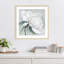 «White Floral Bloom II» par Asia Jensen, reproduction d'art encadrée sur bois-100671895
