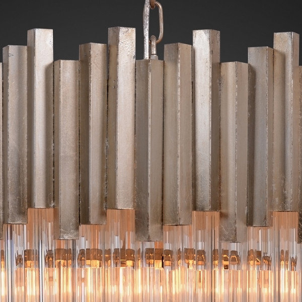 Gerard Glass Tiered Chandelier