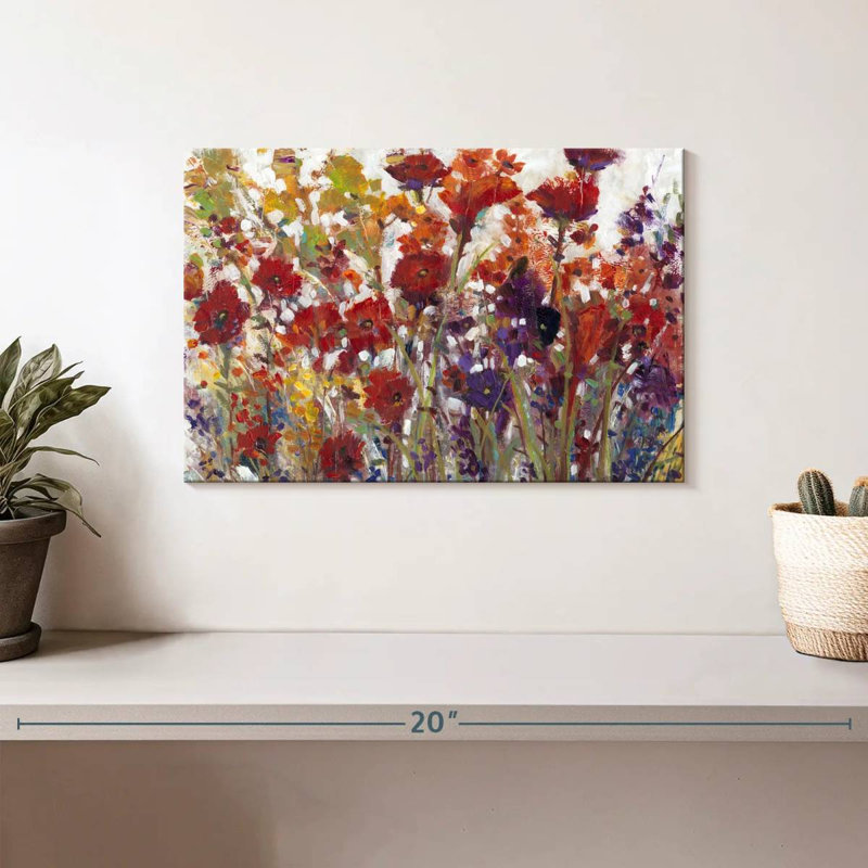 Harnek variété de fleurs I, H 8 po x l 12 po