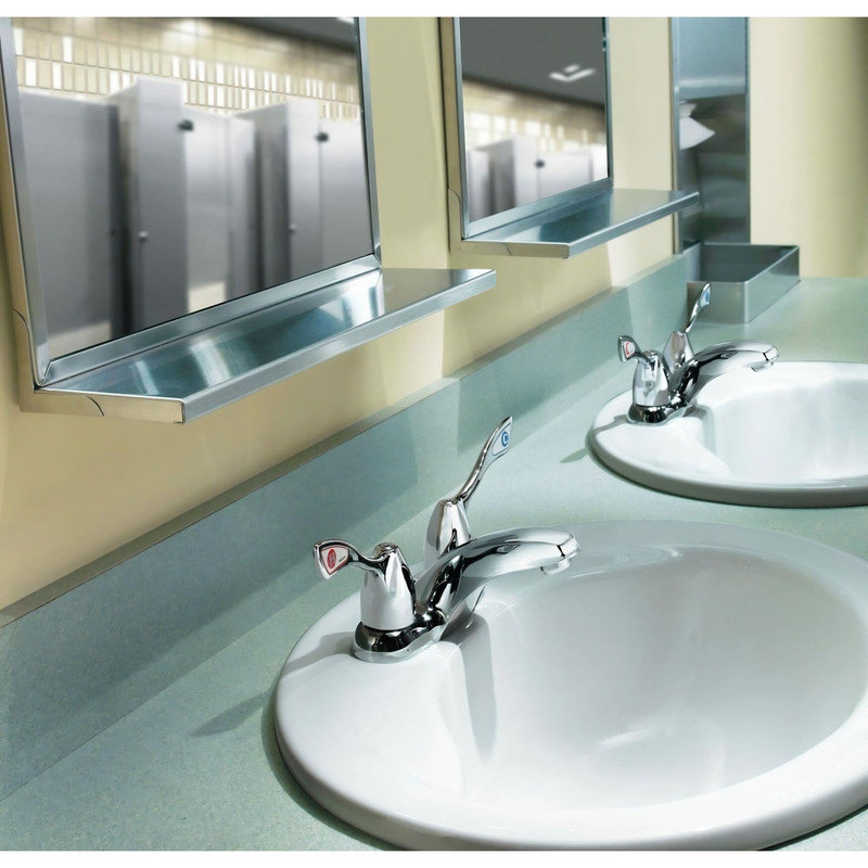 M-BITION 4 pouces CC 2-LEVER HDLE LAV, Chrome