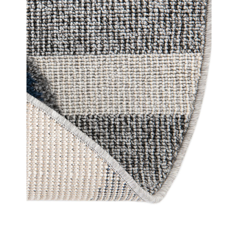 Tapis pour enfant bonhomme de neige Unique Loom, Rond 5 pi 1 po