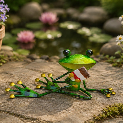 Judsonia Animals Weather Resistant Metal Garden Statue
