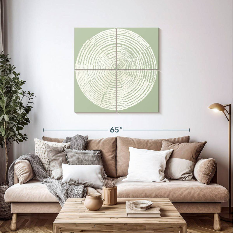 Avery Circles Of Life I, H 38 po x l 38 po