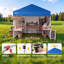 Tente à auvent escamotable à verrouillage instantané avec 4 parois latérales CROWN SHADES-108466755