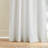 DKNY Pure Waffle Stripe Backtab Light Filtering White Curtain Panel Pair (Set of 2)-89222046