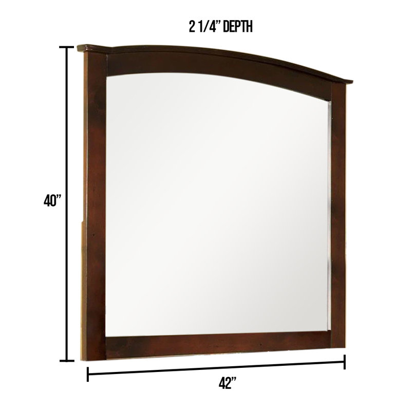 Leeandre Flat Wall Mirror