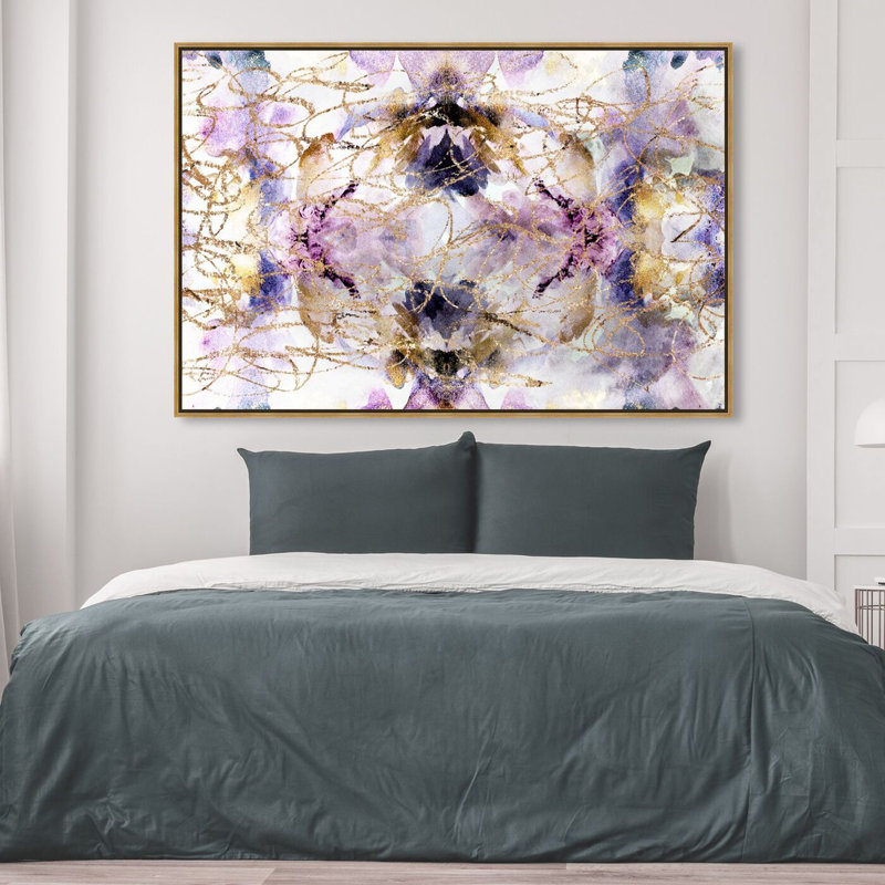 Sa propre voie - Impression sur toile, Toile avec cadre noir, H 36 po x l 54 po