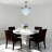 42" Modern Crystal Ceiling Fan With Led Light & Remote, 3 Colors Changing, 3 Speeds, Timer