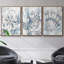 «Beach Shell Fresco I», ensemble de 3 reproductions de photos sur toile-97757476-97757478