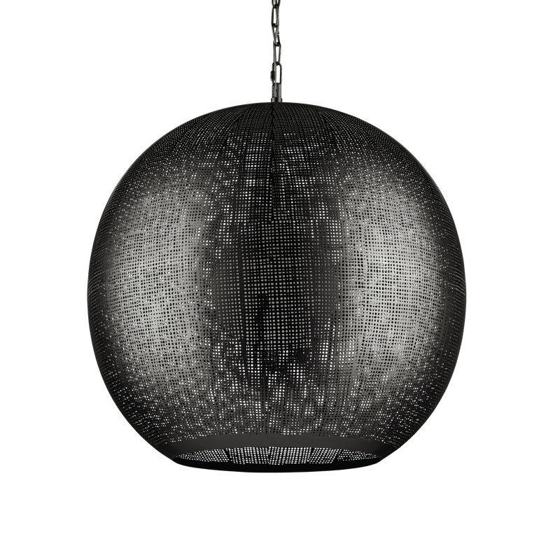 Buckram 1 - Light Pendant, Black Nickel, Black Nickel