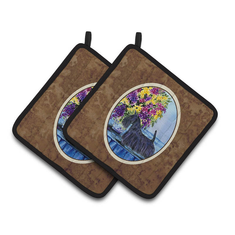 East Urban Home Polyester Potholder Set