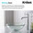 Clear Glass Circular Vessel Bathroom Sink with Faucet-3940389