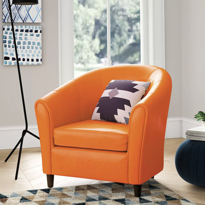 Fauteuil club en similicuir