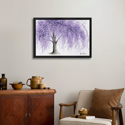 Affiche mauve de qualité supérieure par Ashvin Harrison