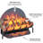 Touchstone BurnBrite 27" Smart Electric Fireplace Log Insert with Crackling Sound