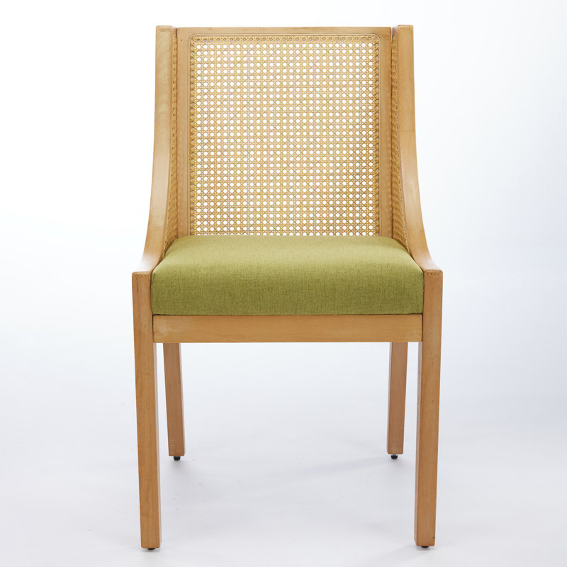 Rustic Style Dining Chairs,Side Chairs for Kitchen, Dining Room, Living Room, Olive Green