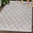 Lusko Tessa Distressed Machine Washable Area Rugs-382052597-350402476