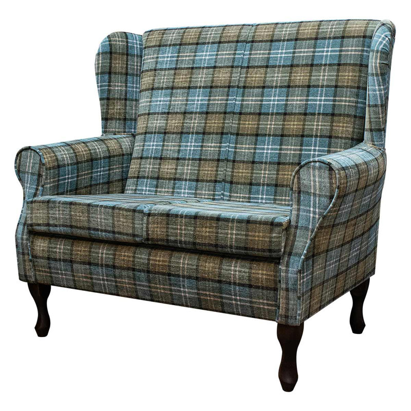 120Cm Round Arm Loveseat