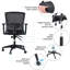 Blue Elephant Cotton and Mesh Office Chair