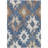 Machine Washable Indoor/Outdoor Xhevrie Blue Rug-765073987