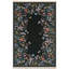 Chemin de table floral foncé