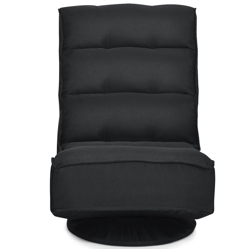 Trule Reclining and Foldable PC & Racing Game Chair, Black