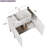 30" W Single Sink Freestanding Bath Vanity With Carrara White Sintered Stone Top-168293131-175498053