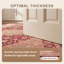 Tapis Halloway traditionnel à médaillon, style persan, bordeaux, cuivre, vert, crème, rose, lavable à la machine, antidérapant, à poils courts, pour l'intérieur et l'extérieur, adapté aux animaux domestiques, idéal pour le salon, la chambre, la salle à manger, l'entrée, le couloir ou le bureau.-1128129123
