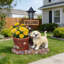 Statue de jardin Labrador