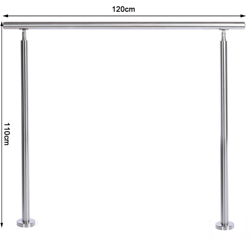 Quimir Stair Handrail, 110cm H x 120cm W x 7.5cm D