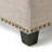 Kingsley 48"W Upholstered Vegan Leather Transitional Rectangular Lift-Up Storage Ottoman Bench with Nailhead Trim-1763186063