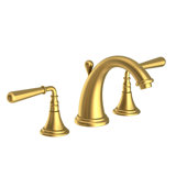 Bevelle Widespread Bathroom Faucet with Drain Assembly