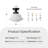 1-Light Bulb Contemporary Mid Century Modern Style Semi Flush Mount Ceiling Light