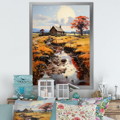 «Countryside Farm Fusion Unveilé I» sur toile