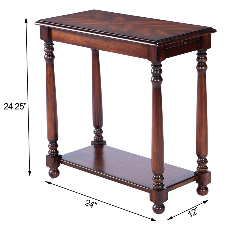 Devane CastleWood Side Table, Plantation Cherry
