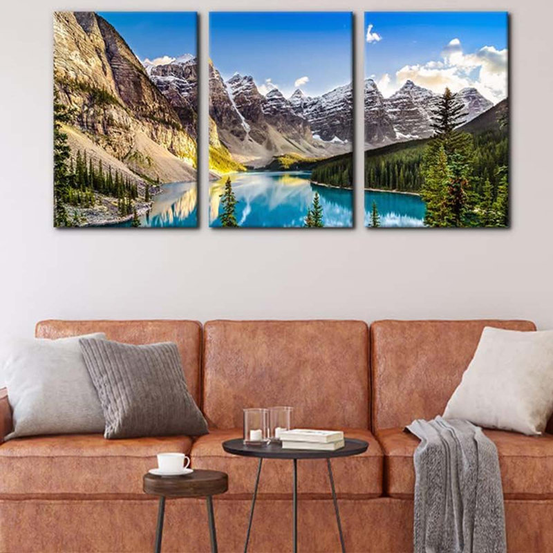 3 Piece Wrapped Canvas Print