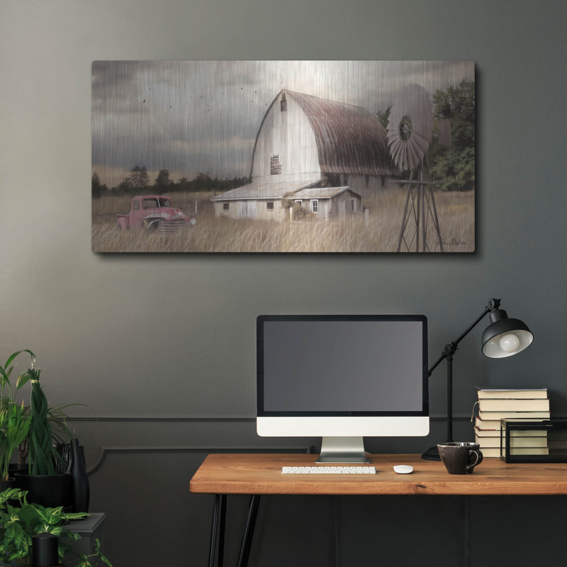 «Henderson Bay Farm» par Lori Deiter, H 24 po x l 48 po