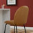 Scoop Black Powder Coated Steel Leg Performance Velvet Counter Stool-1136949444-1136659309