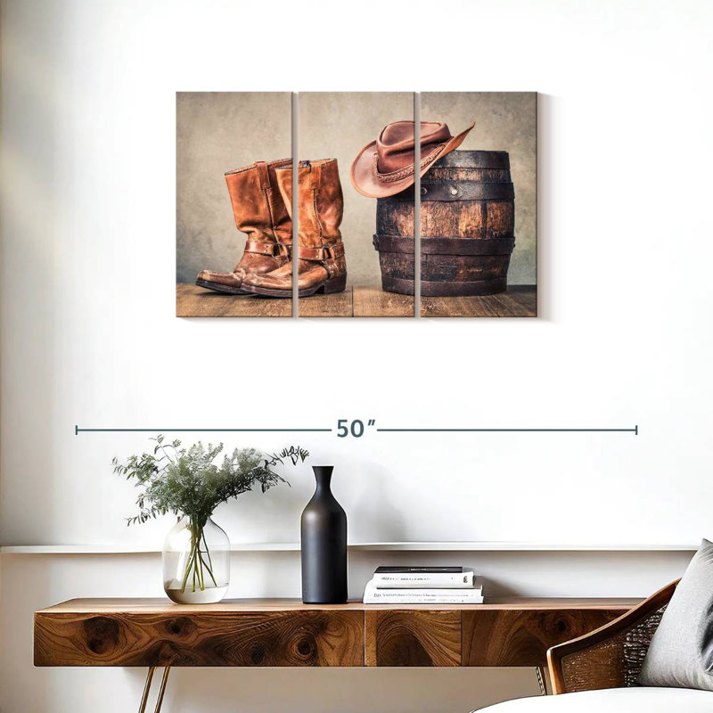 Style cowboy de l'Ouest Lelar, H 20 po x l 33 po