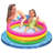 Intex 2.8ft x 10in Sunset Glow Inflatable Colorful Baby Swimming Pool