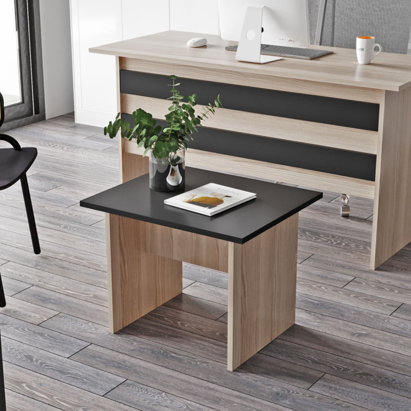 3 pcs. Burce office set, Oak Black