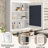 Mirror Cabinet For Bathroom Organization - Wall Mounted, Construction Material-925309919