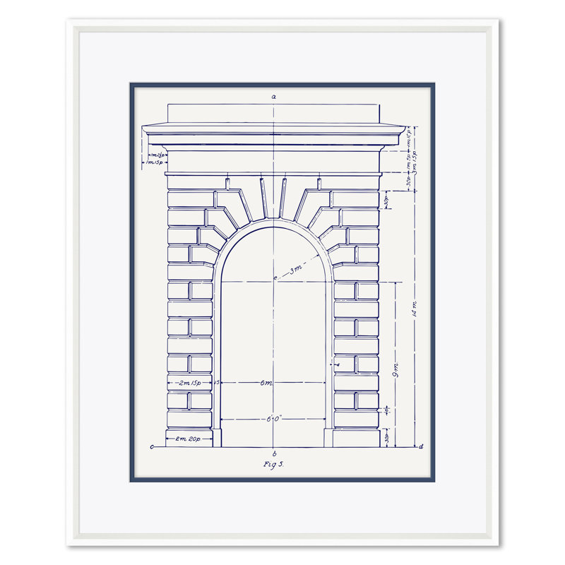White Arch Figure 6, 4 & 5 Giclee Print by David Phoenix