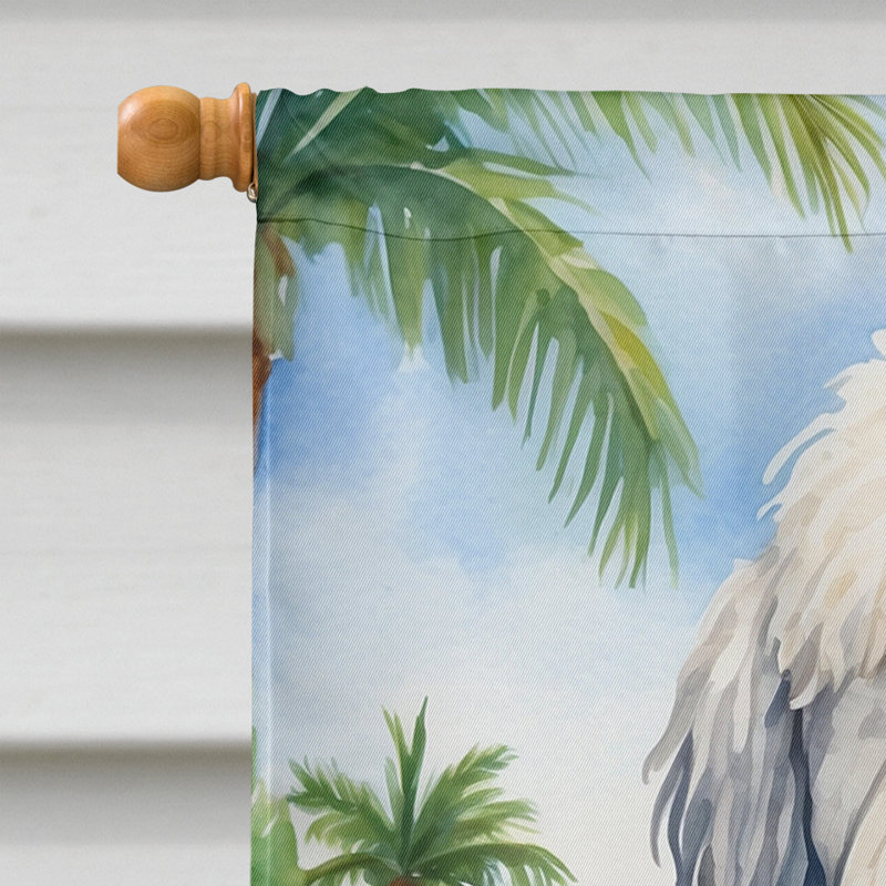Drapeau pour animal à double face H 40 po x l 28 po
