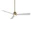 52" Smart Home Compatible 3 Blade Smart Ceiling Fan with Remote-55662945-48461464